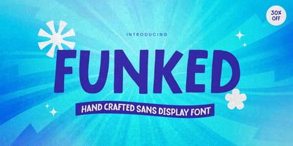 Funked Font Poster 2