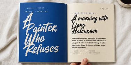 Dayset Script Font Poster 11