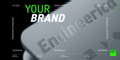 Engineerica Font Poster 10