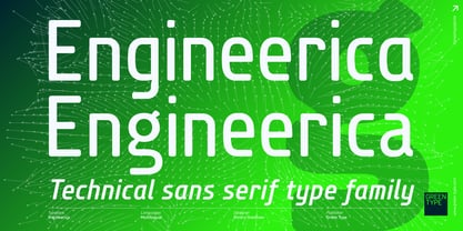 Engineerica Font Poster 3