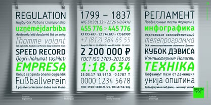 Engineerica Font Poster 9