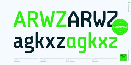 Engineerica Font Poster 8