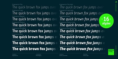 Engineerica Font Poster 5