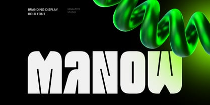 Manow Font Poster 1