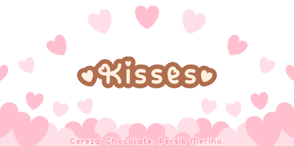 Cereza Chocolate Font Poster 5