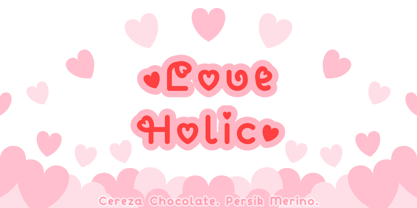 Cereza Chocolate Font Poster 4