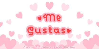 Cereza Chocolate Font Poster 8