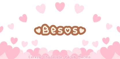 Cereza Chocolate Font Poster 9