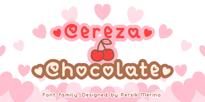 Cereza Chocolate Font Poster 1