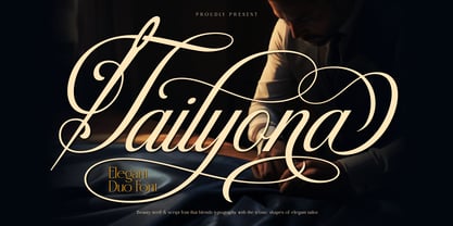 Tailyona Font Poster 1