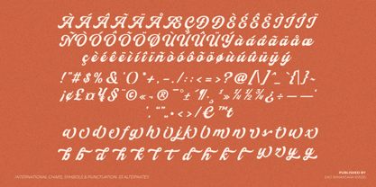 Handies Font Poster 7