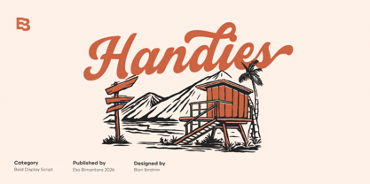 Handies Font Poster 1