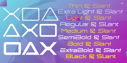 Vexora Variable Font Poster 7