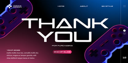 Vexora Variable Font Poster 12