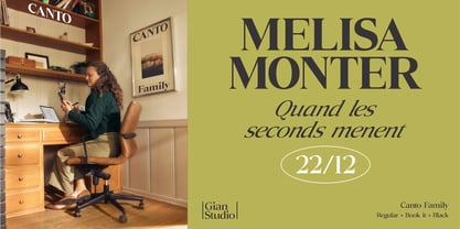 Canto Font Poster 4