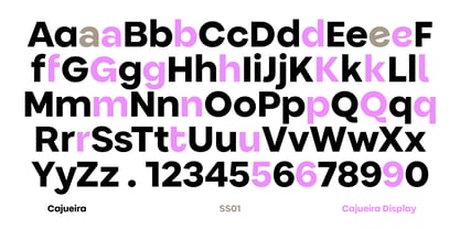 Cajueira Font Poster 7