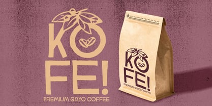 Cafeno Font Poster 7