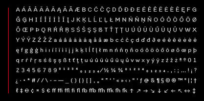 Quebit Font Poster 6