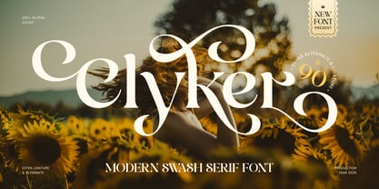 Clyker Font Poster 1