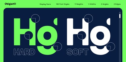 Obigart Font Poster 2