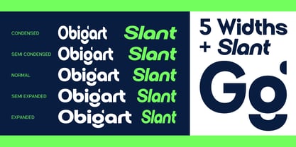 Obigart Font Poster 10