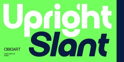 Obigart Font Poster 7