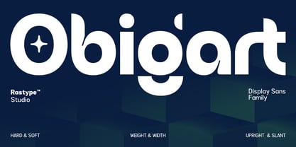 Obigart Font Poster 1