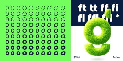 Obigart Font Poster 13