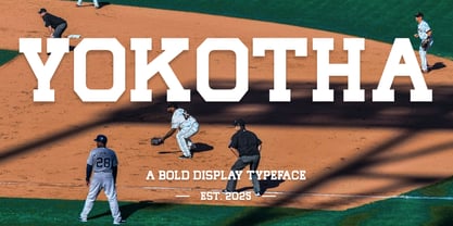 Yokotha Font Poster 1