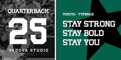 Yokotha Font Poster 3
