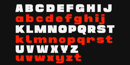 Gravex Massive Font Poster 10
