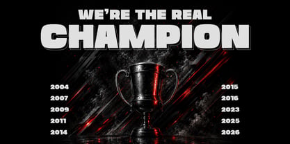 Gravex Massive Font Poster 9
