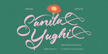 Sanita Yughi Font Poster 1