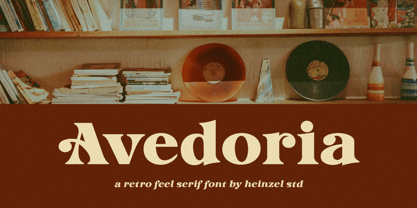 Avedoria Font Poster 1