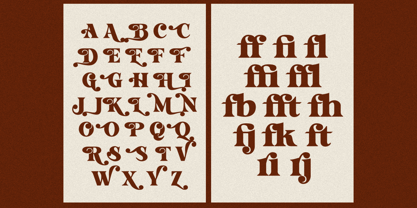 Avedoria Font Poster 11