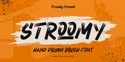 Stroomy Font Poster 1