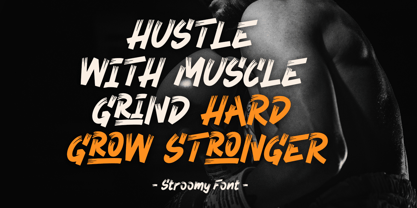 Stroomy Font Poster 5