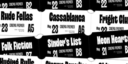 Nebraska Font Poster 13