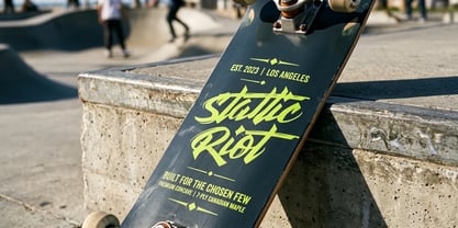 Average Bastards Font Poster 4