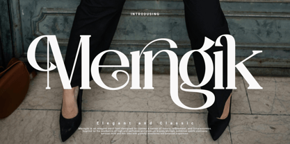 Merngik Font Poster 1