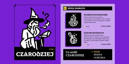 Dargon Text Font Poster 1