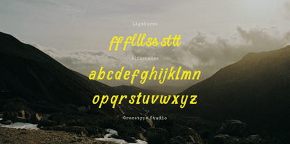 Simple Journey Font Poster 12