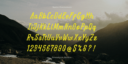 Simple Journey Font Poster 10