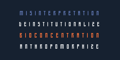 Thing Font Poster 8