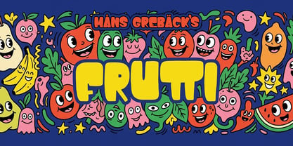 Frutti Font Poster 1