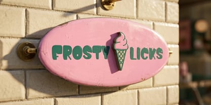 Frutti Font Poster 3