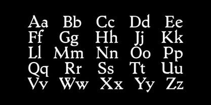 Medieval Font Poster 7