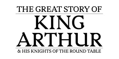 Medieval Font Poster 4