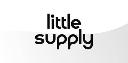 Little Supply Font Poster 1