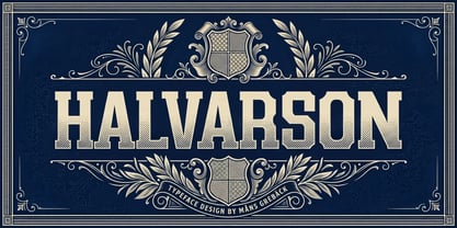 Halvarson Font Poster 1